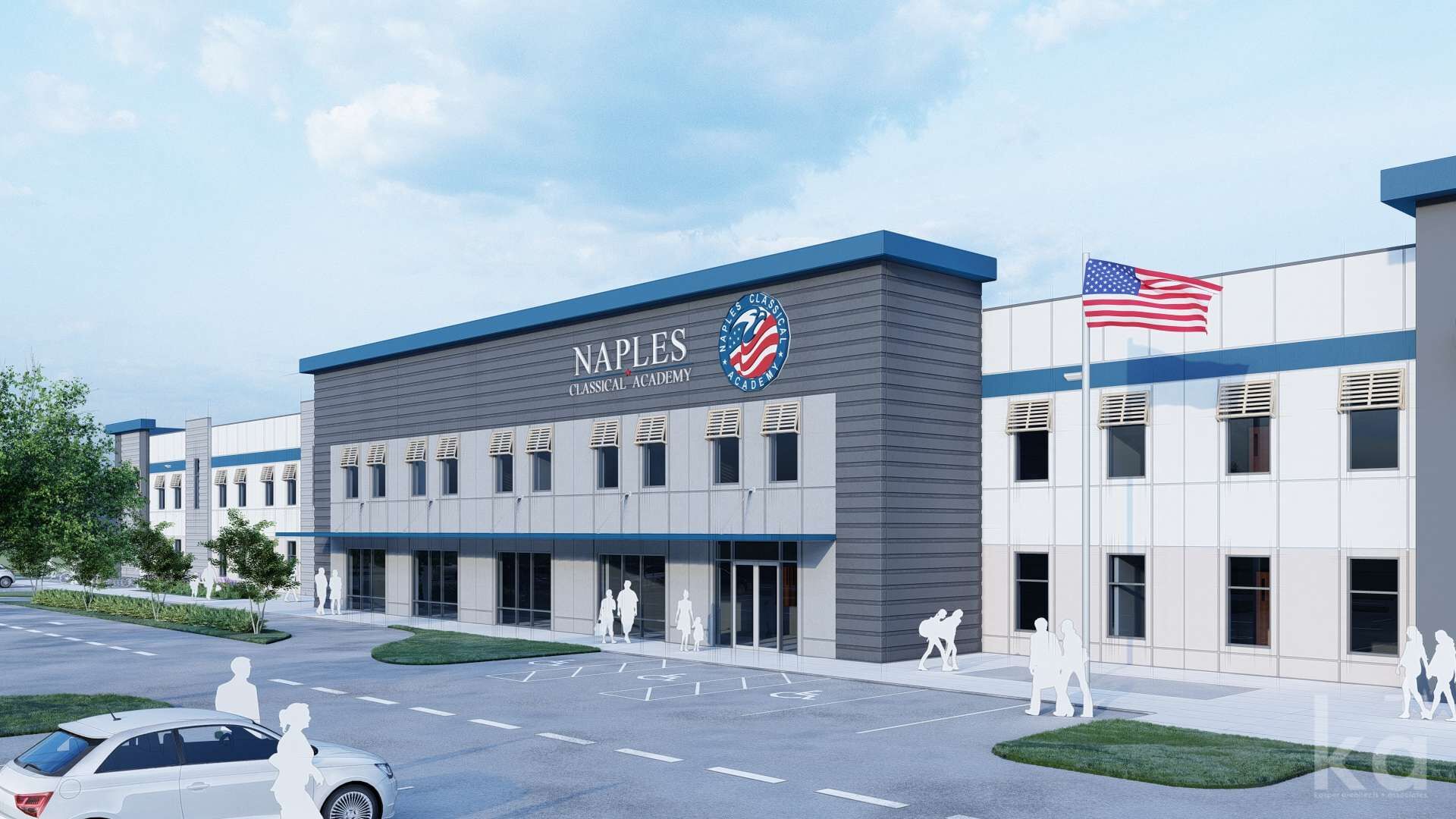 Naples Classical Academy rendering 1